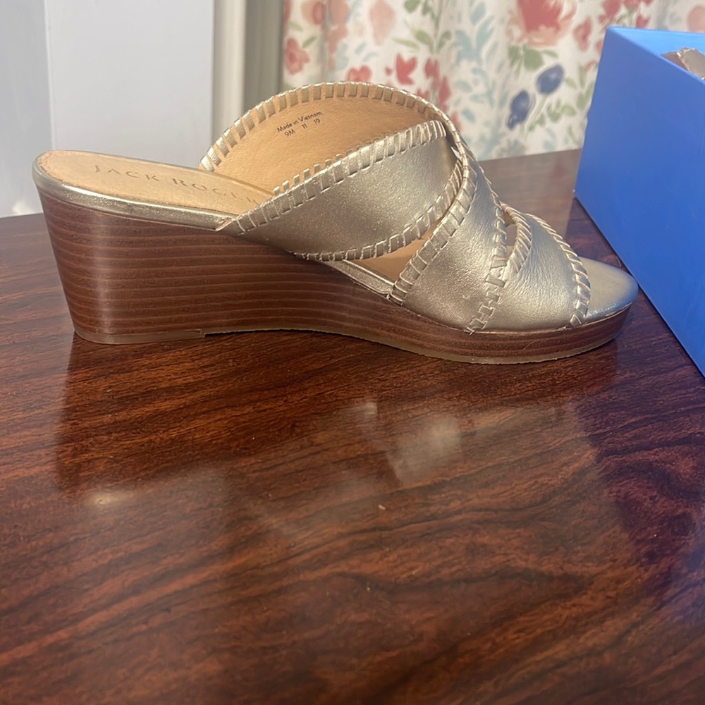 Jack Rogers. Brand new. The shoes have never been worn.